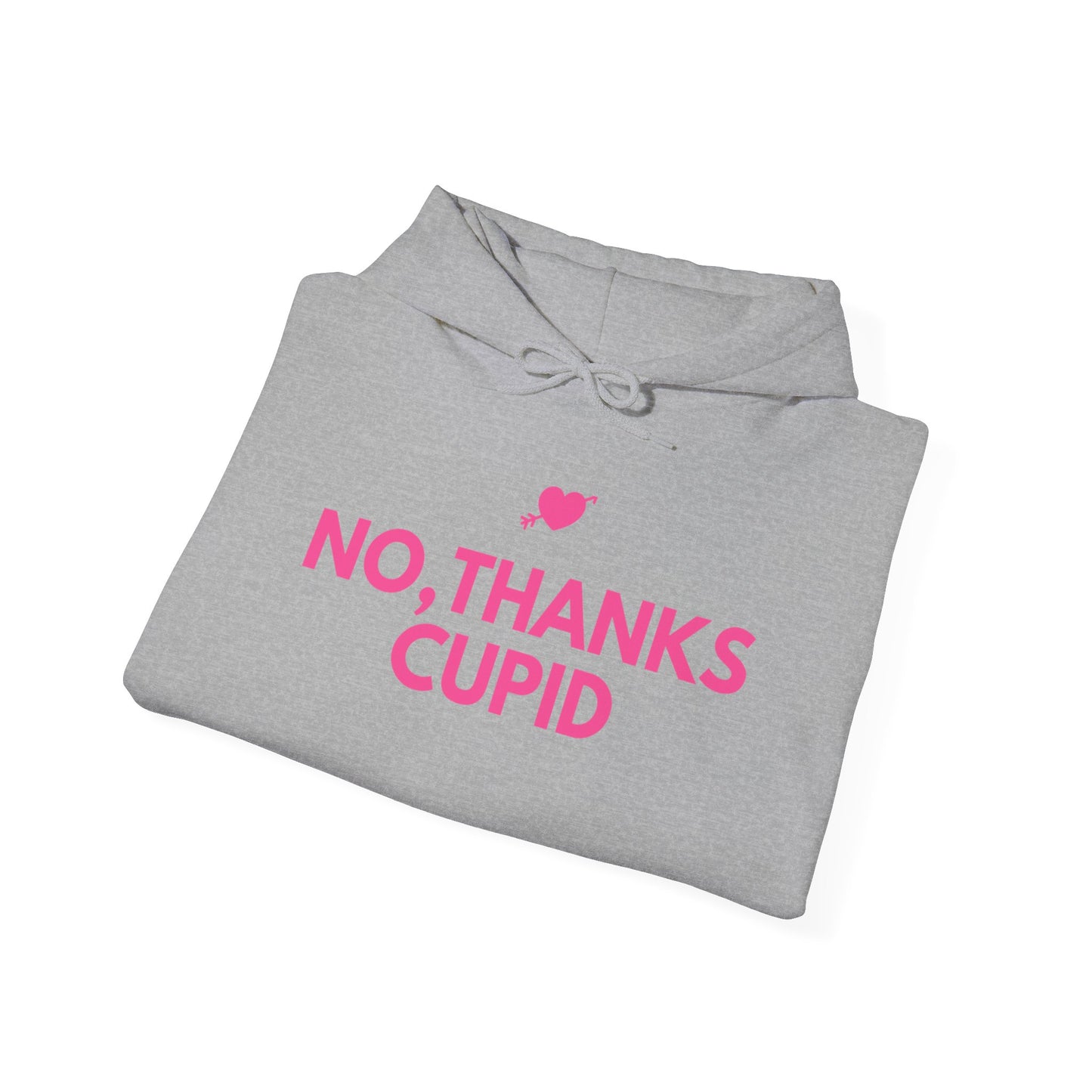 No Thanks Cupid Hoodie