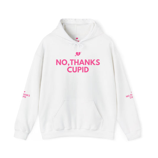 No Thanks Cupid Hoodie