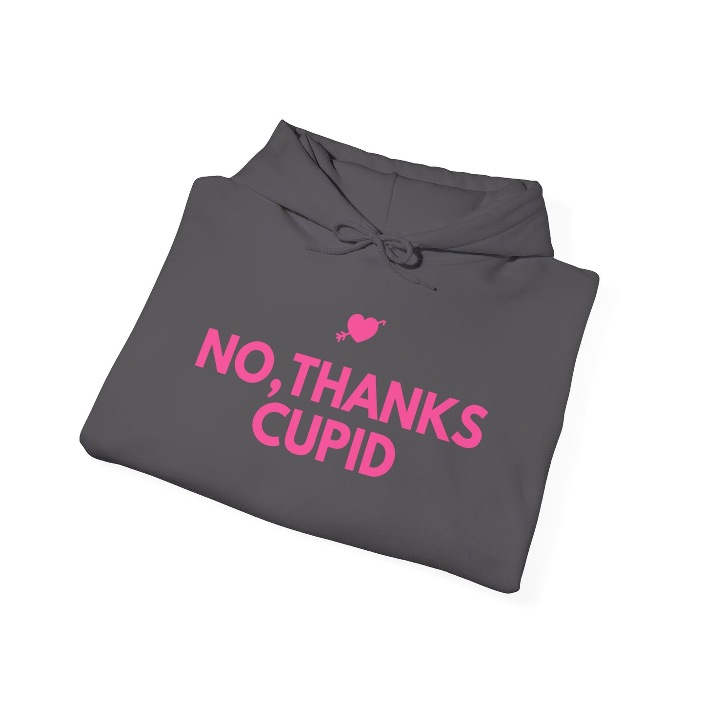 No Thanks Cupid Hoodie
