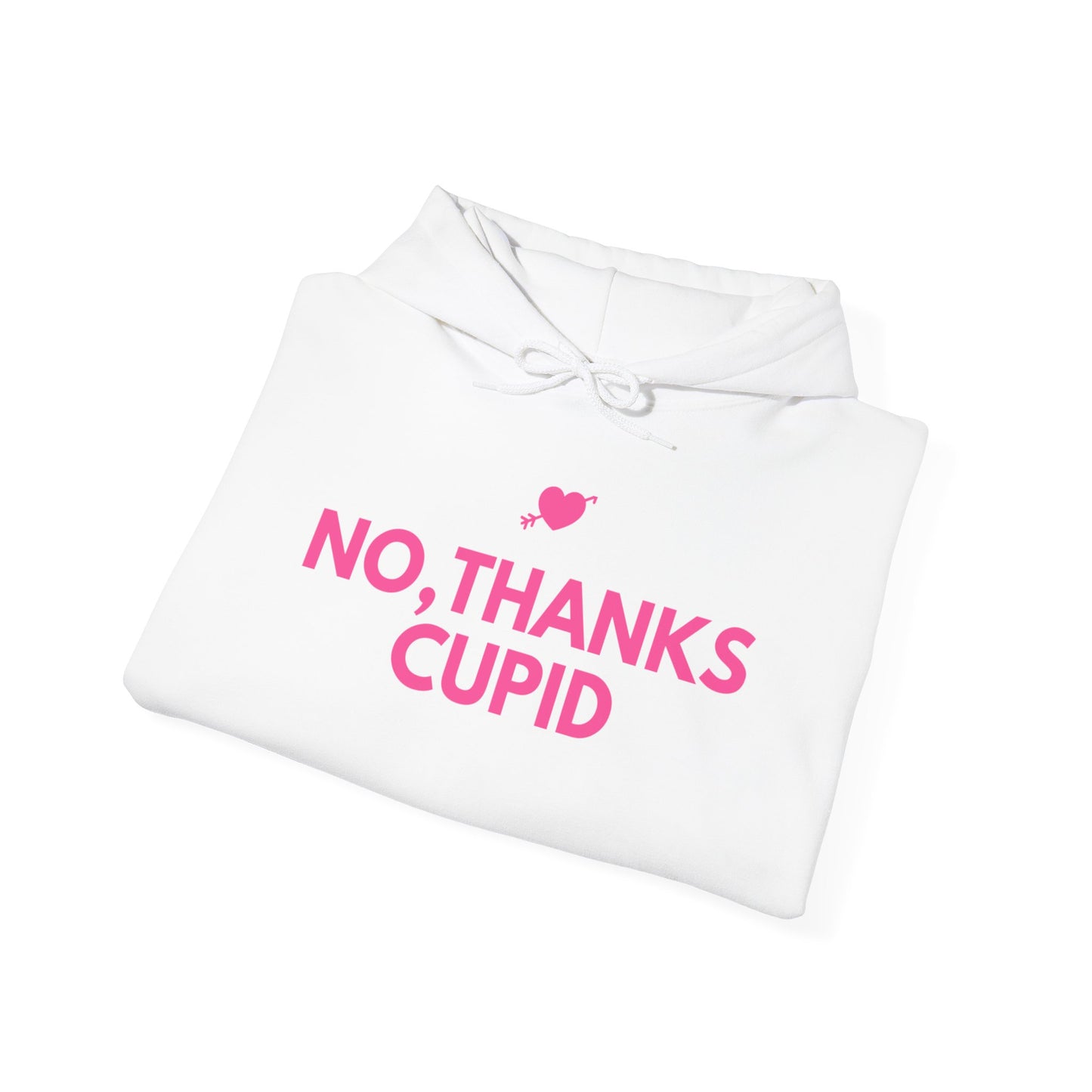 No Thanks Cupid Hoodie