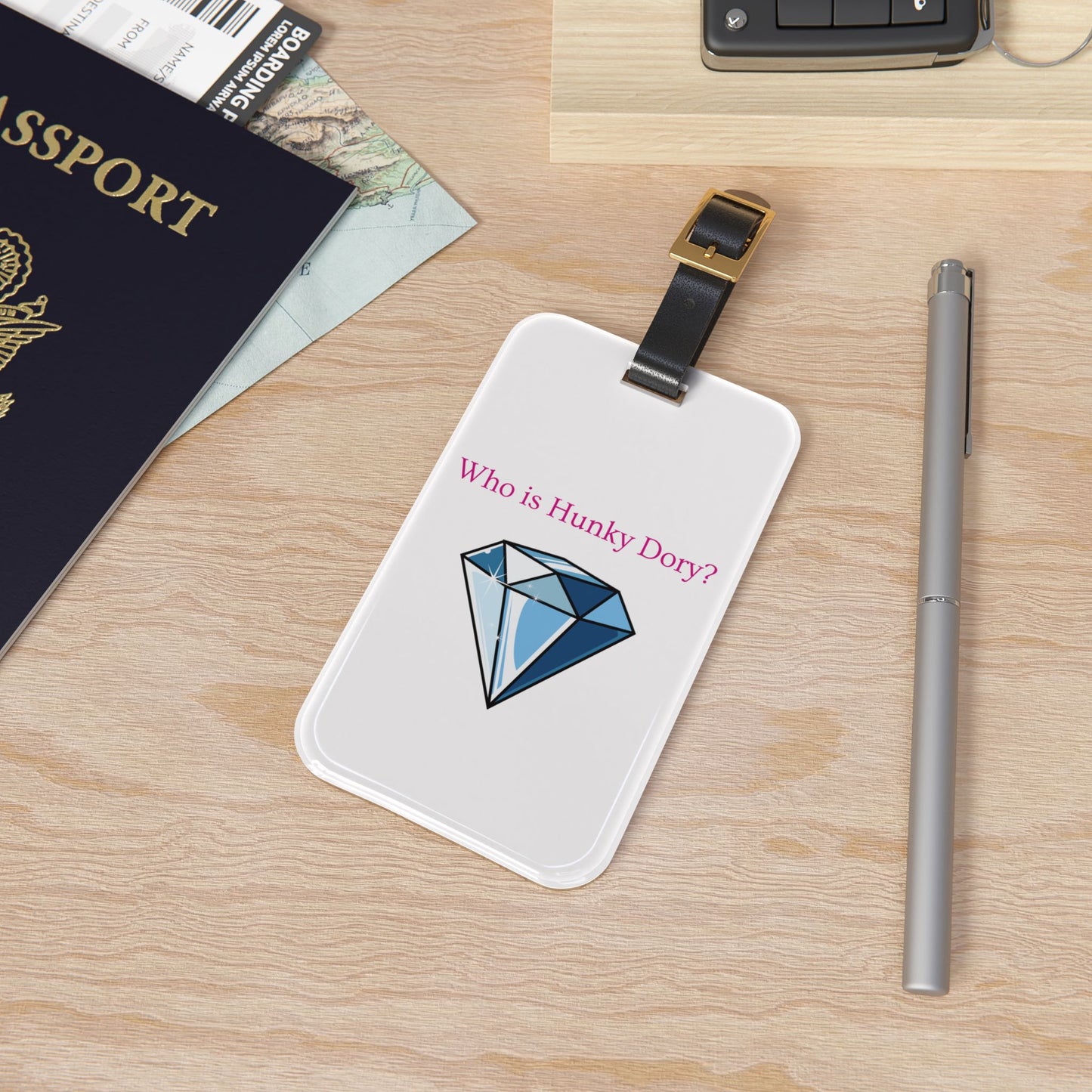 Hunky Dory Bravo Luggage Tag