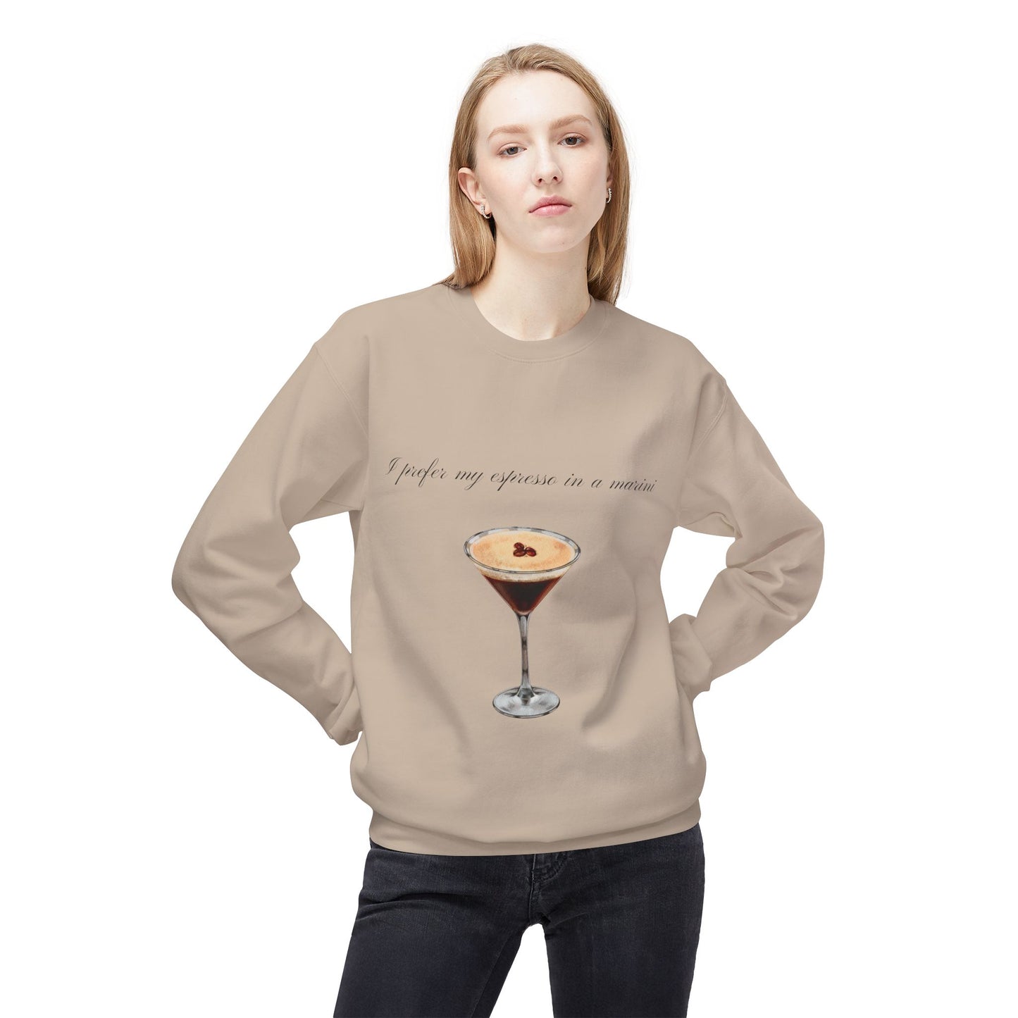 Sweatshirt Espresso Martini Girls Night Out Softstyle Fleece