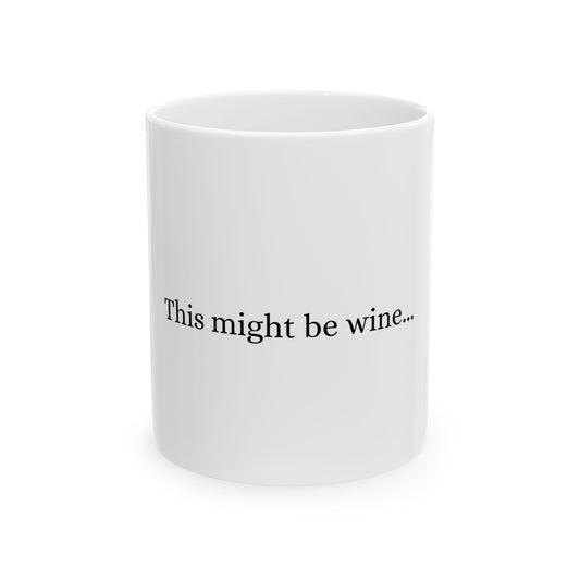 This might be wine mug... (11oz, 15oz)