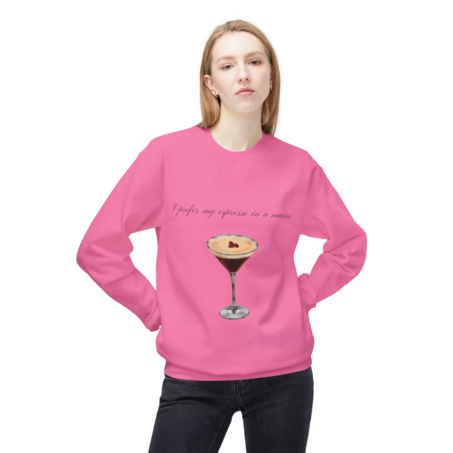 Sweatshirt Espresso Martini Girls Night Out Softstyle Fleece